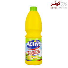 اکتیو مایع سفیدکننده معطر لیمویی 1لیتری زرد - 